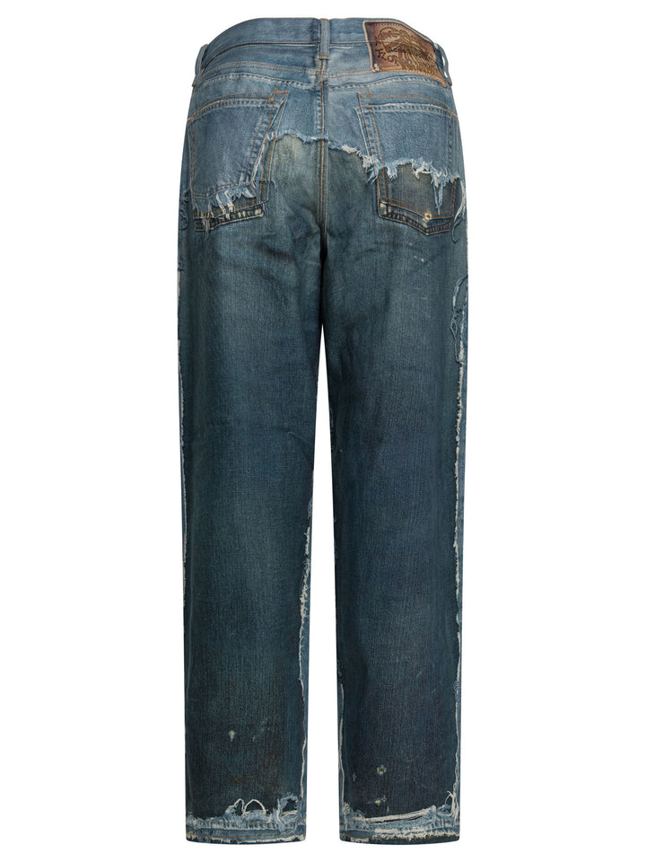 Acne Studios Trompe L Jeans - Blue | d90b20cc024dfd795d322717ffb3b547ee84ed9f