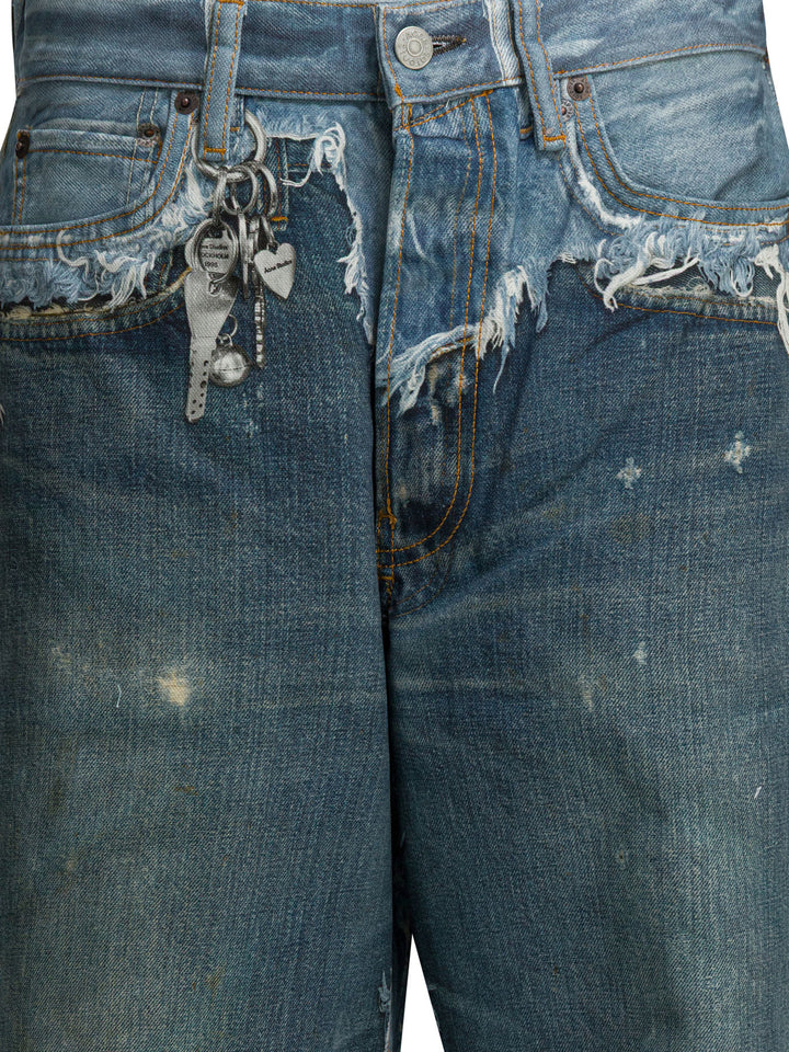Acne Studios Trompe L Jeans - Blue | f44563c7ee057bc60b72a4a5d0eeceb51306573b