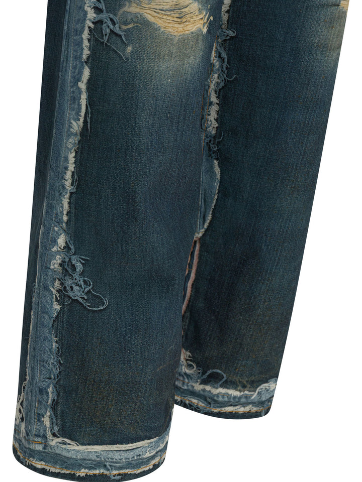 Acne Studios Trompe L Jeans - Blue | bb4d5ce9c23bfcbf708ab52c29b5299ca3e17f29