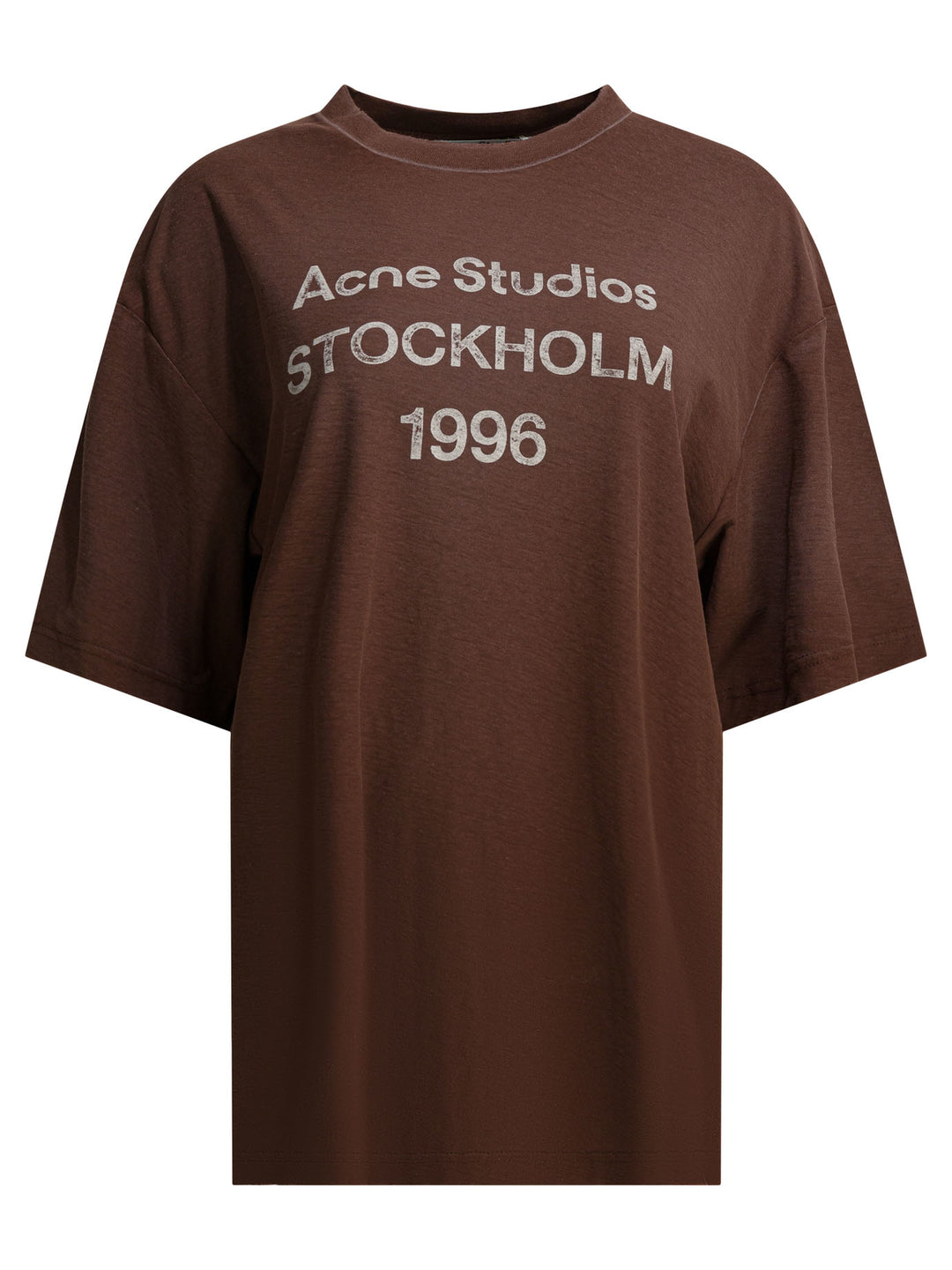 Acne Studios  T-shirts - Brown | de3bb052558eed2f57d287120bd7b077ad13939e