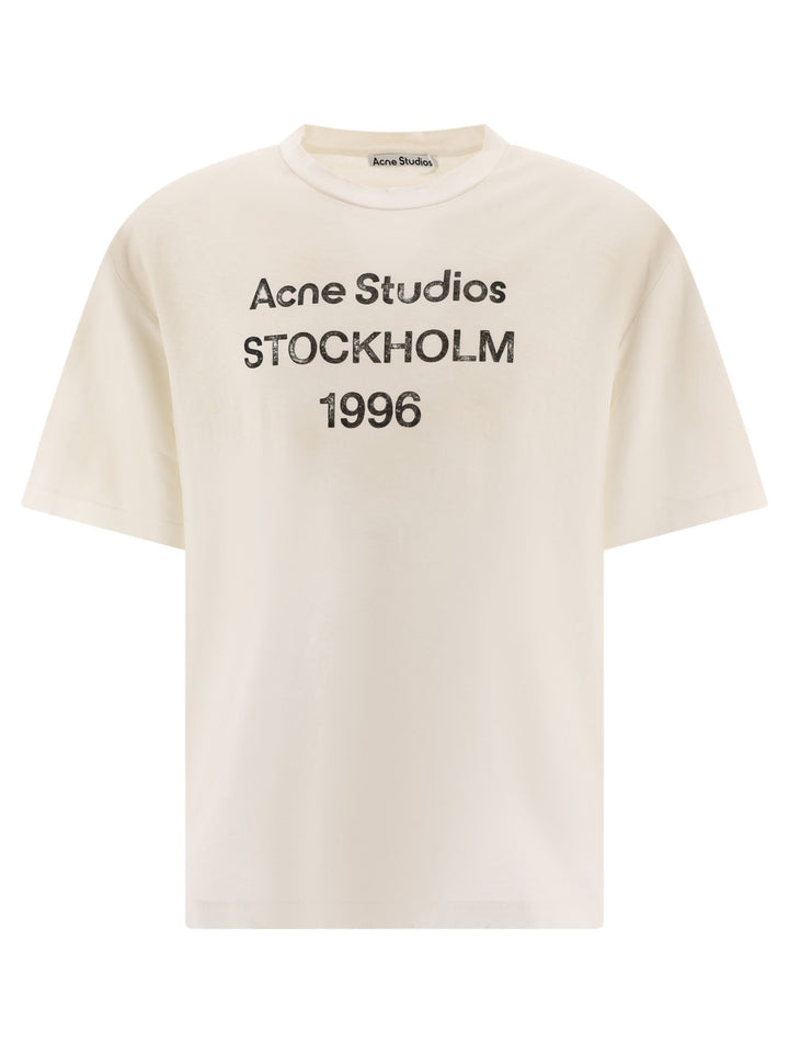 Acne Studios  T-shirts - White | d00c45eda757d4850772d1dd71c752cfcc41ed9a