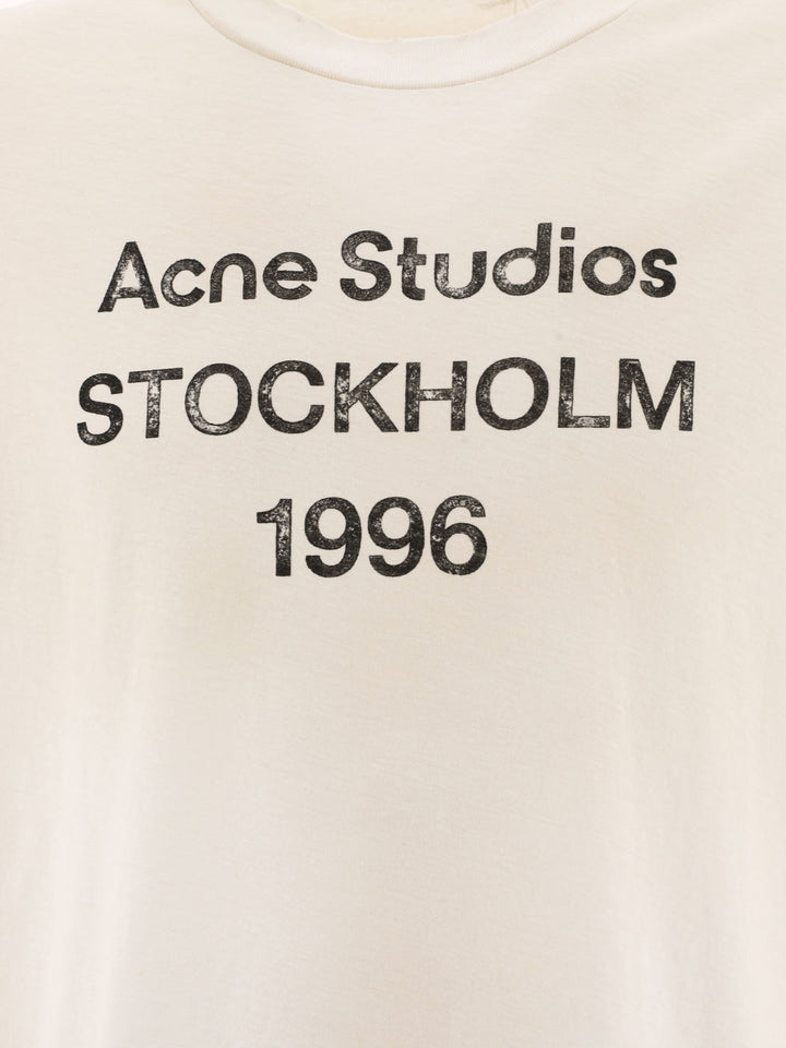 Acne Studios  T-shirts - White | f28ba6783da54d0cb21c0200d9277dad16ce985b