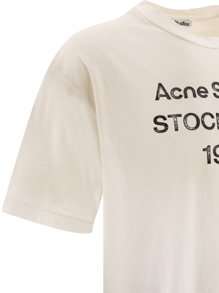 Acne Studios  T-shirts - White | 87159ab3616a3f99fd5ea4a76acd956483e288ed