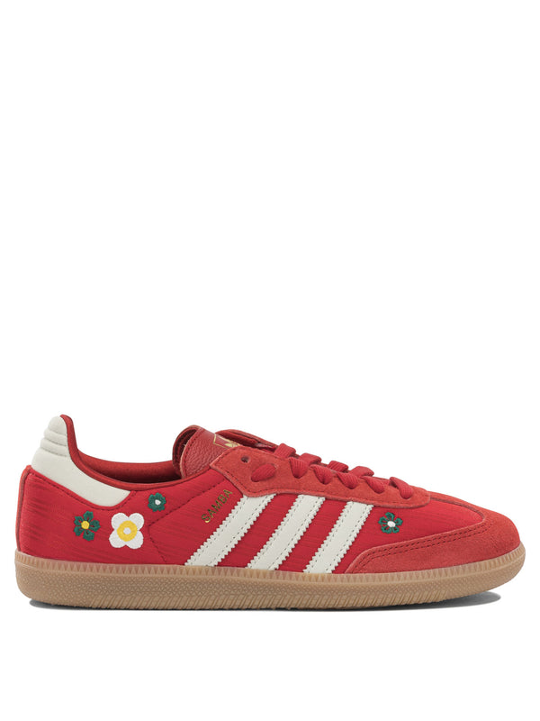 Adidas Originals X Liberty London Samba Og Sneakers & Slip-On Red