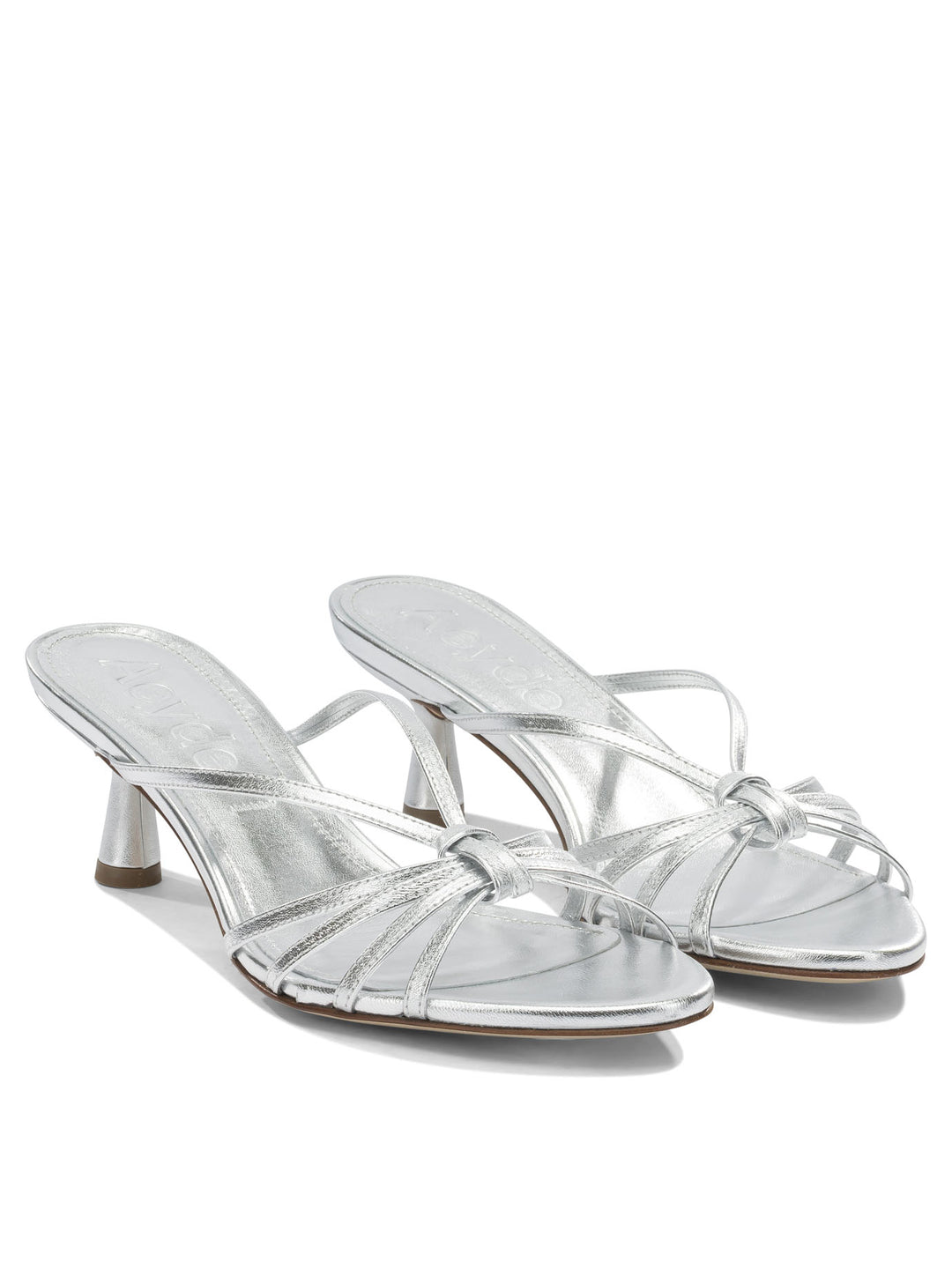 Aeyde Abby 550mm Sandals - Silver | 478ca458ef8052e21dd26c1afdb6bb495030a407