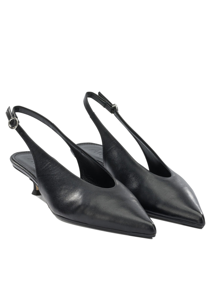 Aeyde Camila 35 Mm Heeled shoes - Black | 027d897242b312975fe796bfcd69b66a1cb27be8