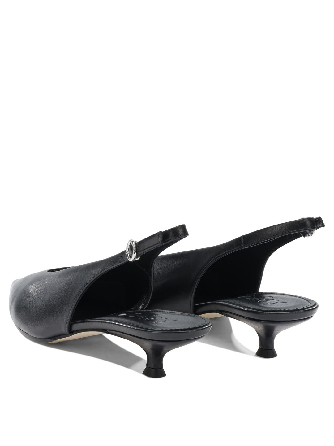 Aeyde Camila 35 Mm Heeled shoes - Black | 32a8bcd27fe200f6ca46cdc7e06169d783b1db1e