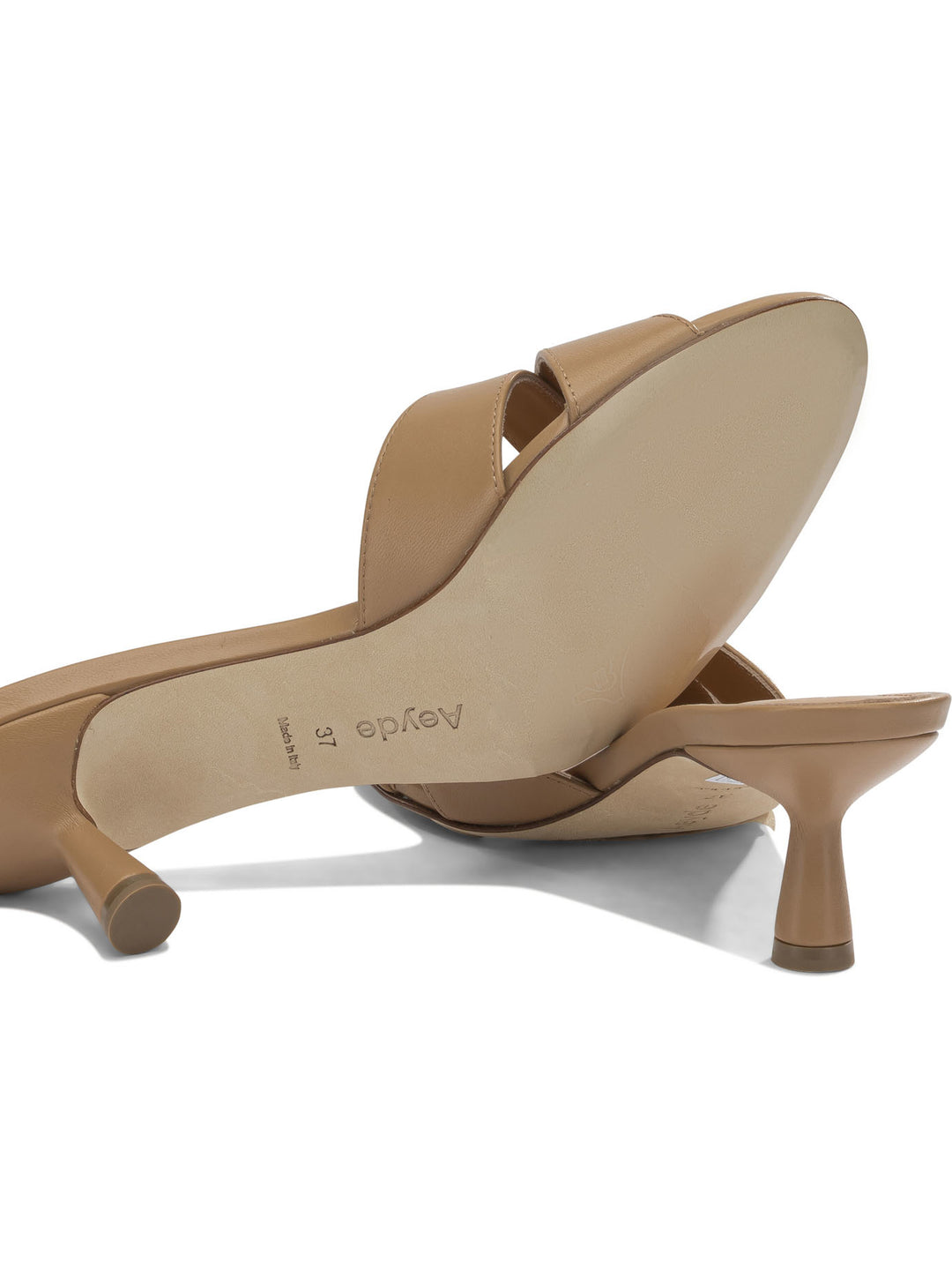 Aeyde Vero 50mm Sandals - Brown | f6b932d5fb39973175d2ce59467facaa16a6cf30