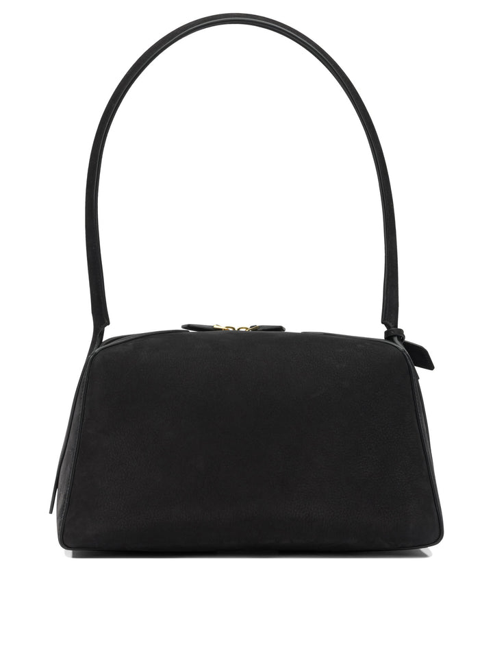AlaïA Le Bouledogue Shoulder Bags - Black | f757aff4b3357e1dc328a333c01b1d9ddbb1fc76