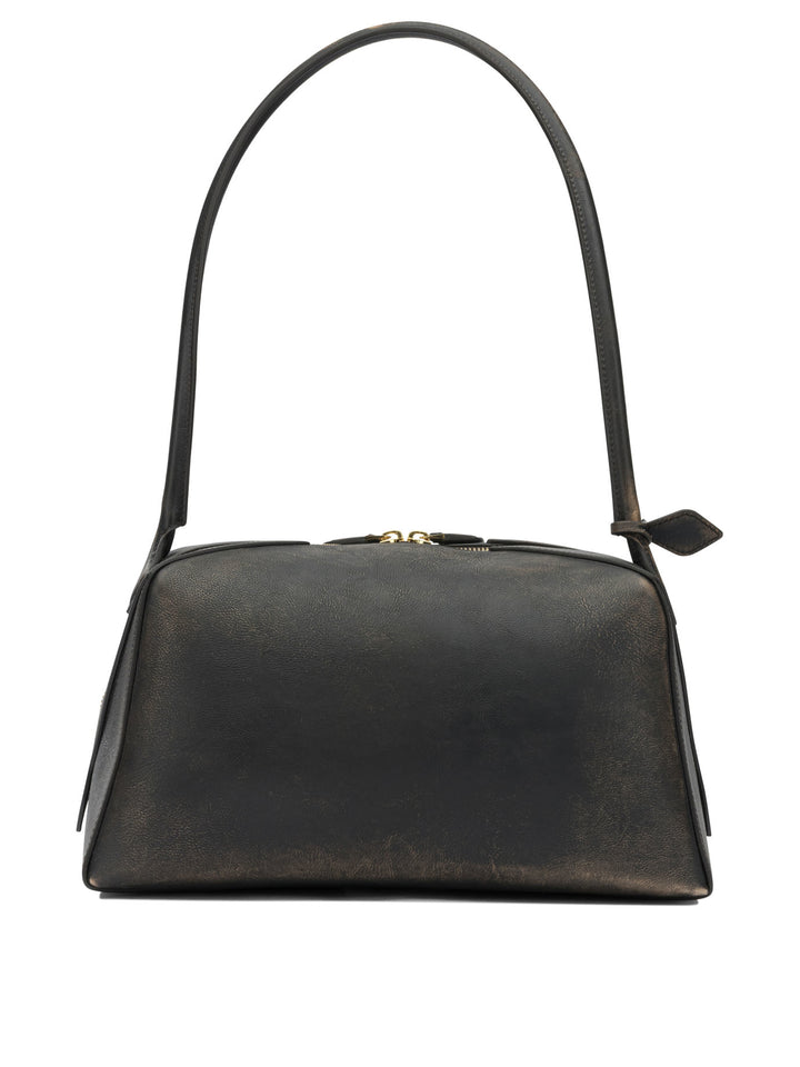 AlaïA Le Bouledogue Shoulder Bags - Brown | 579b07cbae2b4a840e40caca955494fd28c8fd26