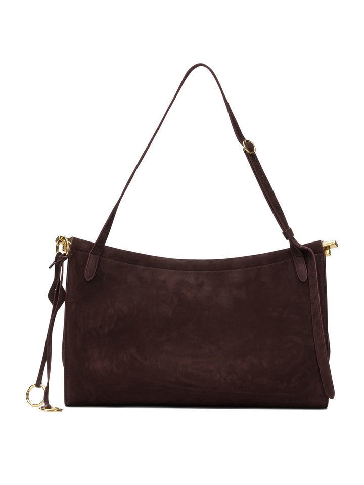 AlaïA Le Click Pocket 35 Shoulder Bags - Bordeaux | c0375efae71386f11105468f72a027a0234a7f3f