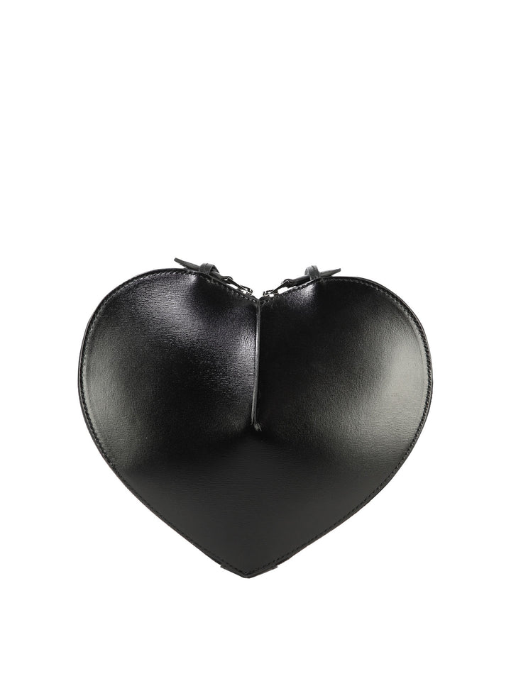 AlaïA Le Cœur Crossbody Bags - Black | f833ba134cf80eb95d236e181bf8de1ba2b66377