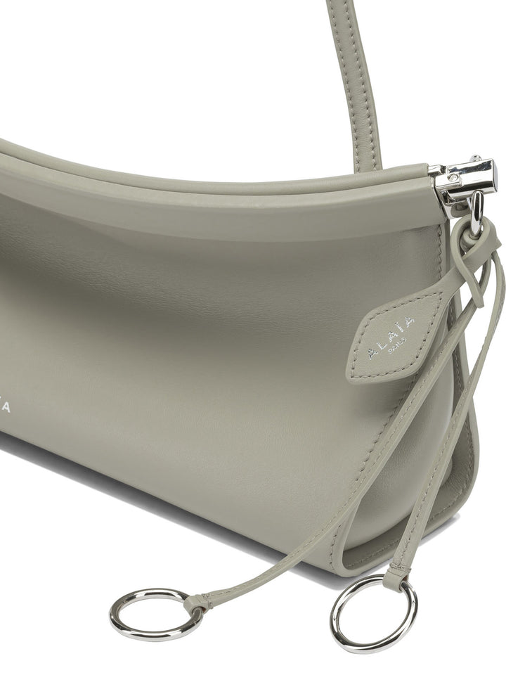 AlaïA Le Click East West Shoulder Bags - Grey | 0e64728c300d5453c39169fc8905bc064b287f96