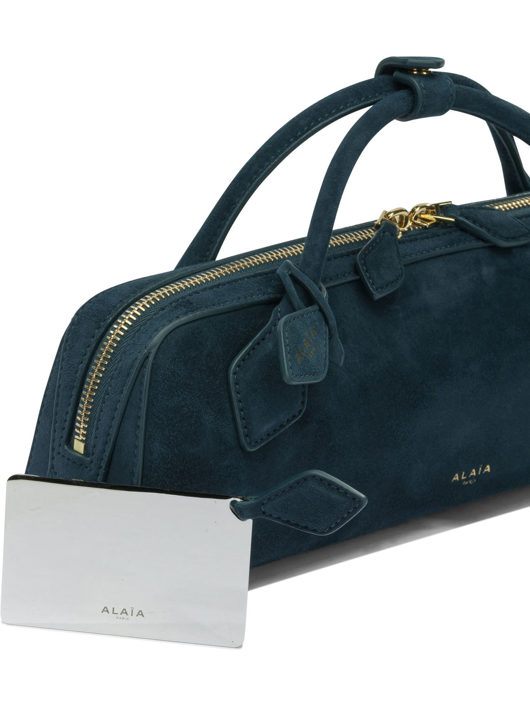 AlaïA Le Teckel Handbags - Blue | ac93fe2c24077d913ee34eeef52e55d747c669b1