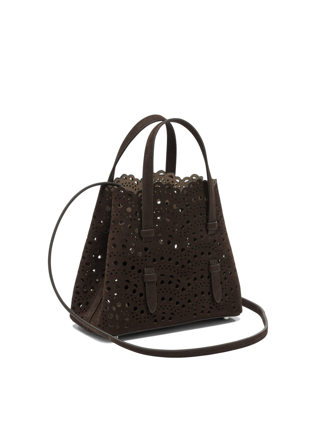 AlaïA Mina 20 Handbags - Brown | 0cd5a36e8c9608c1d6de3f5352f5ad0785fb1719