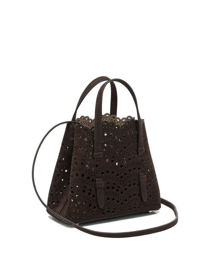 AlaïA Mina 20 Handbags - Brown | 0cd5a36e8c9608c1d6de3f5352f5ad0785fb1719
