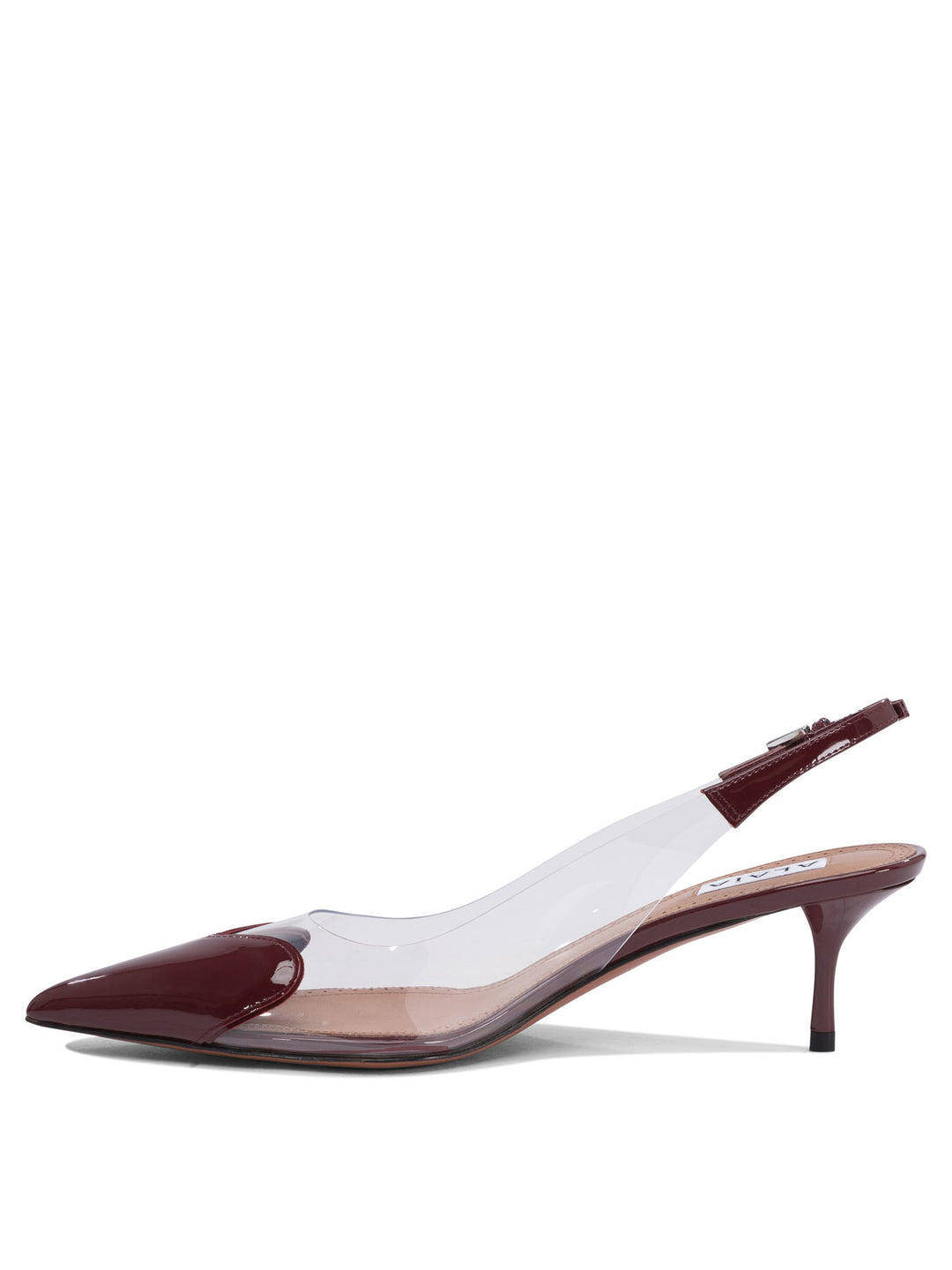 AlaïA Cœur 55 Mm Heeled shoes - Bordeaux | d1b5633bbafe6f437207a463d22c0f1052c3f803