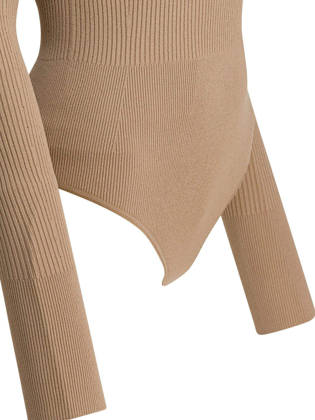 AlaïA Body Off-Shoulder Tops - Beige | 1c78100d9c9246f3d4d1a627e9ac8acfa176cb7b