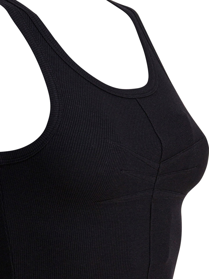 AlaïA Cotton Tank Top Tops - Black | c6a136bcef80839efb386ffc614a87232b237e93