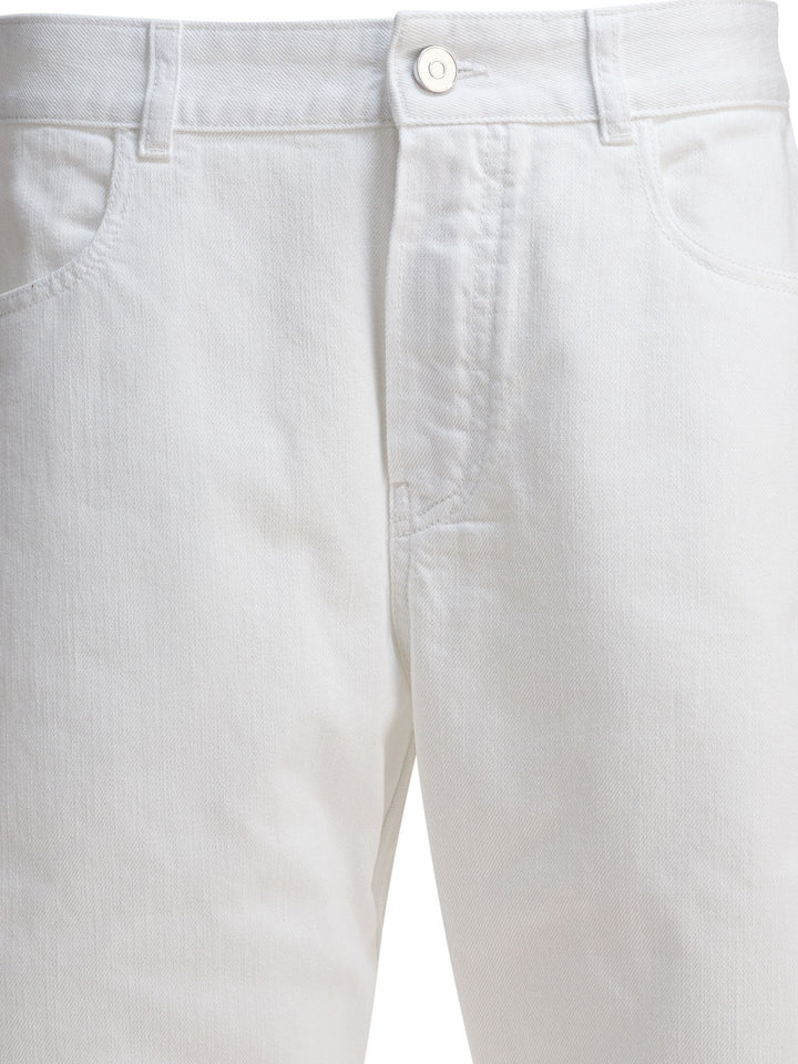 AlaïA Wide Leg Jeans - White | be0c95ff47bd926690be82341863964e974ef2b4