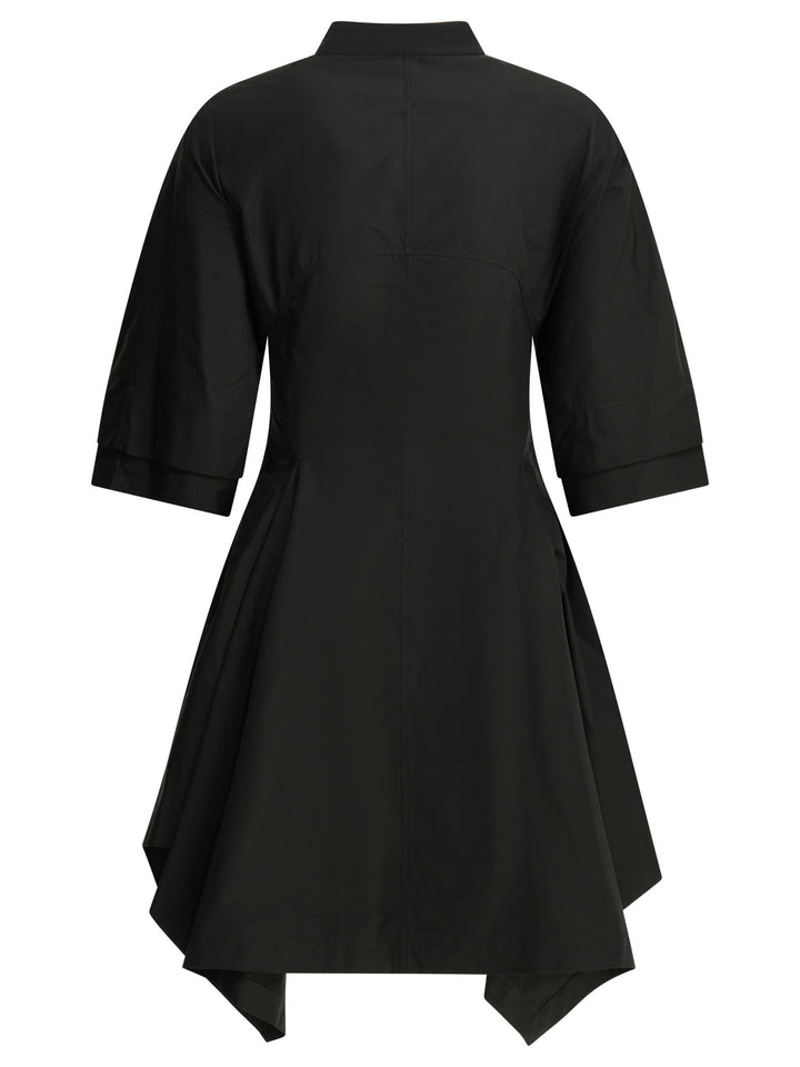 AlaïA Short Chemise Dress Dresses - Black | b6a8274b4389e7b33e6664cf5717651546045ed0
