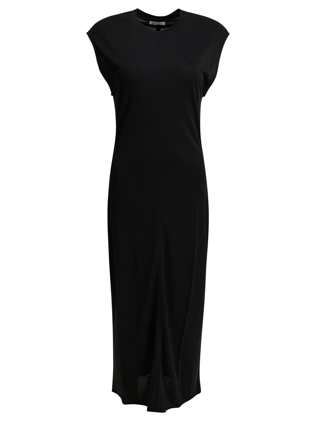 Ami Paris Long Sheath Dress Dresses - Black | e42a9f6c93ed2bb20284aa4abd8be58e1bc79350