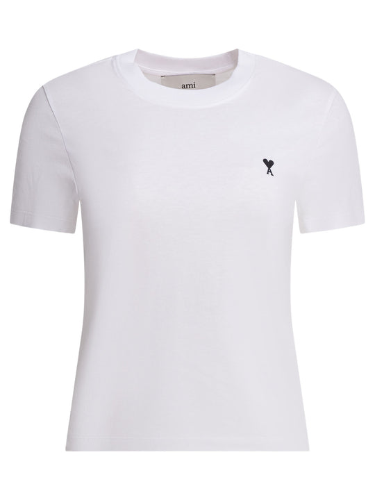 Cotton T-Shirt With Logo T-Shirts White