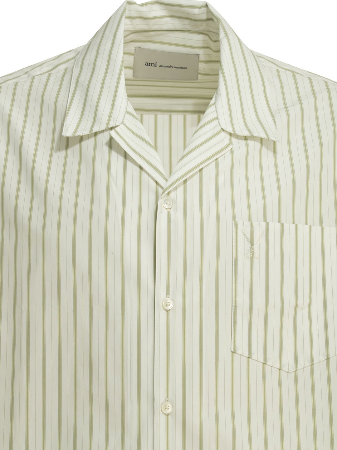 Ami Paris Ami De Coeur Shirts - Green | f9cd7fcdde6e00996cc4eec7fecc642a2951f8d7