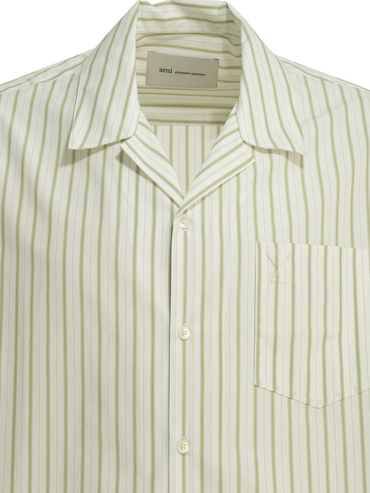 Ami Paris Ami De Coeur Shirts - Green | f9cd7fcdde6e00996cc4eec7fecc642a2951f8d7