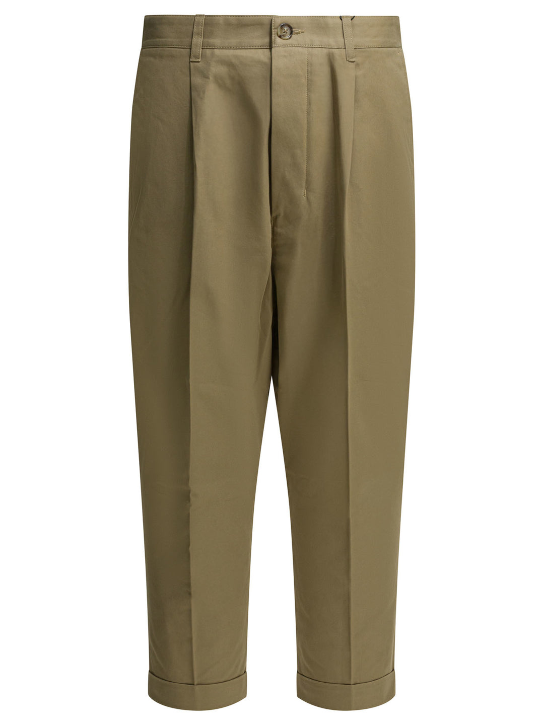 Ami Paris Casual Pants Trousers - Beige | de27950133247c6bcc6bd9359a7cdfe833f13f65