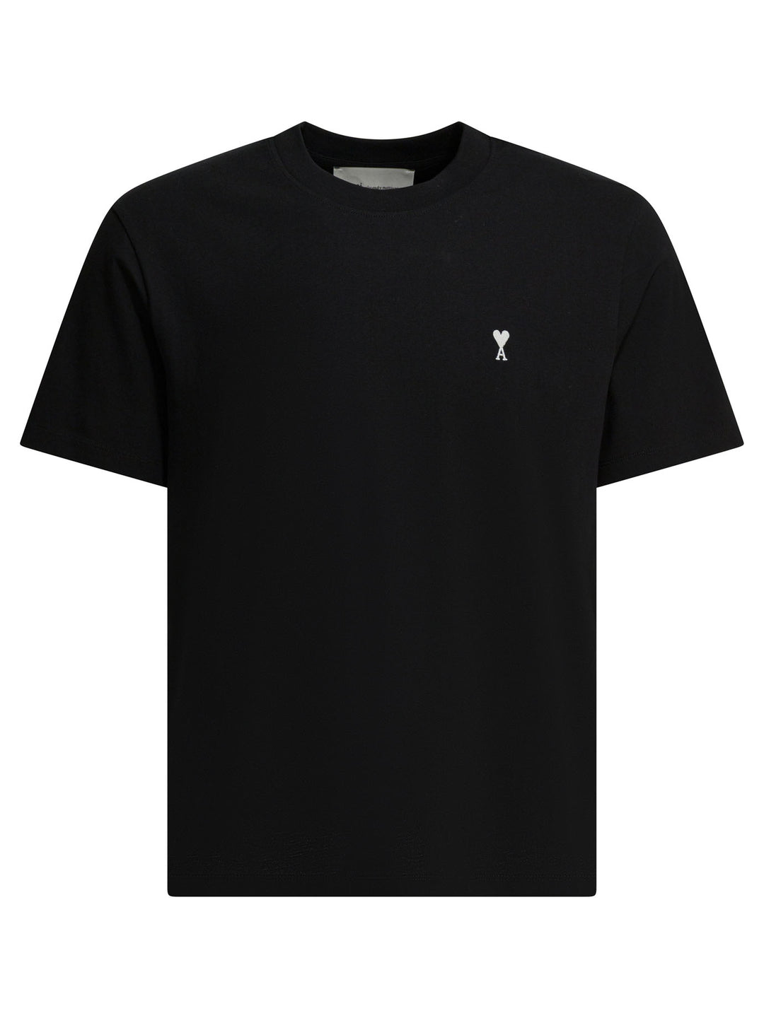 Ami Paris Ami De Coeur T-shirts - Black | 345211f7b061c532b79faf7e0054b9844741d1fa