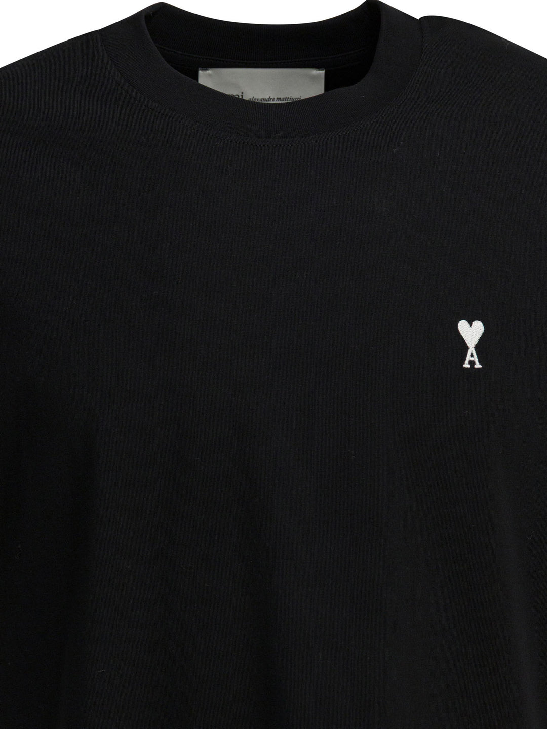 Ami Paris Ami De Coeur T-shirts - Black | 2fdc533a7f41825b9dc1e0c3dd1139aa9bcc1d6f
