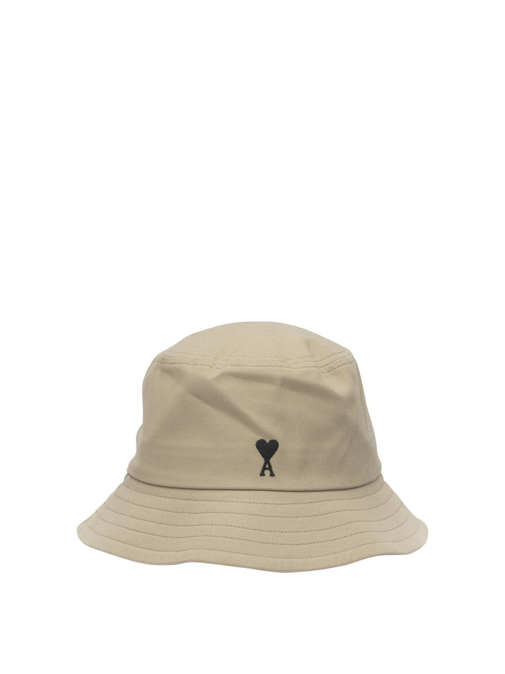 Ami Paris Bucket Hat Hats - Beige | 2e64ea2c6b0591d0006d6dfe233cd42e380aeefd