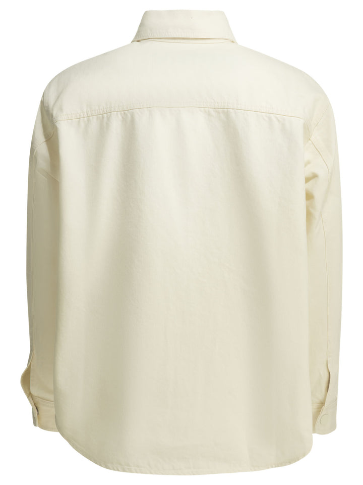 Ami Paris Ami De Coeur Jackets and Coats - White | 21dacbfe003fb34d6c1ff7fbe6d3fda1e1337d91