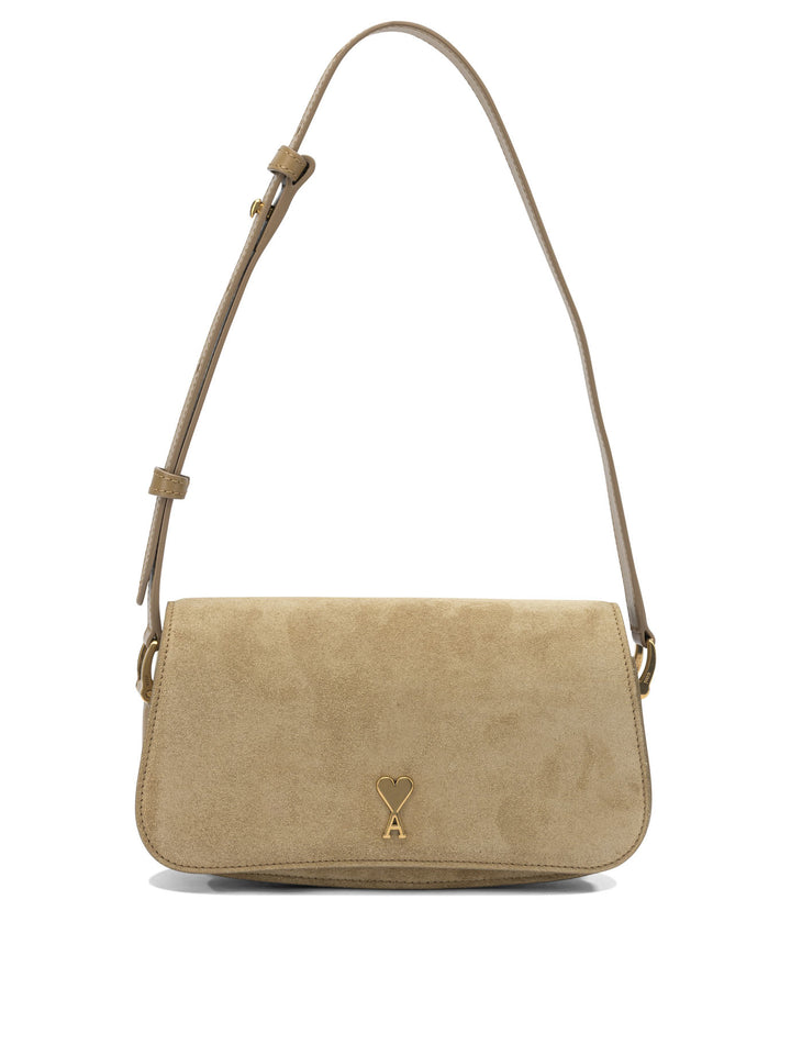 Ami Paris  Shoulder Bags - Beige | ef90761d72d2b0cda571bb673750d54d5c150660