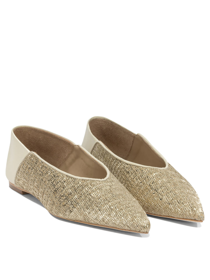 Ammb Milano  Ballerinas - Gold | 8ed6541c899d0a9ae889b7a2a51543823a037782