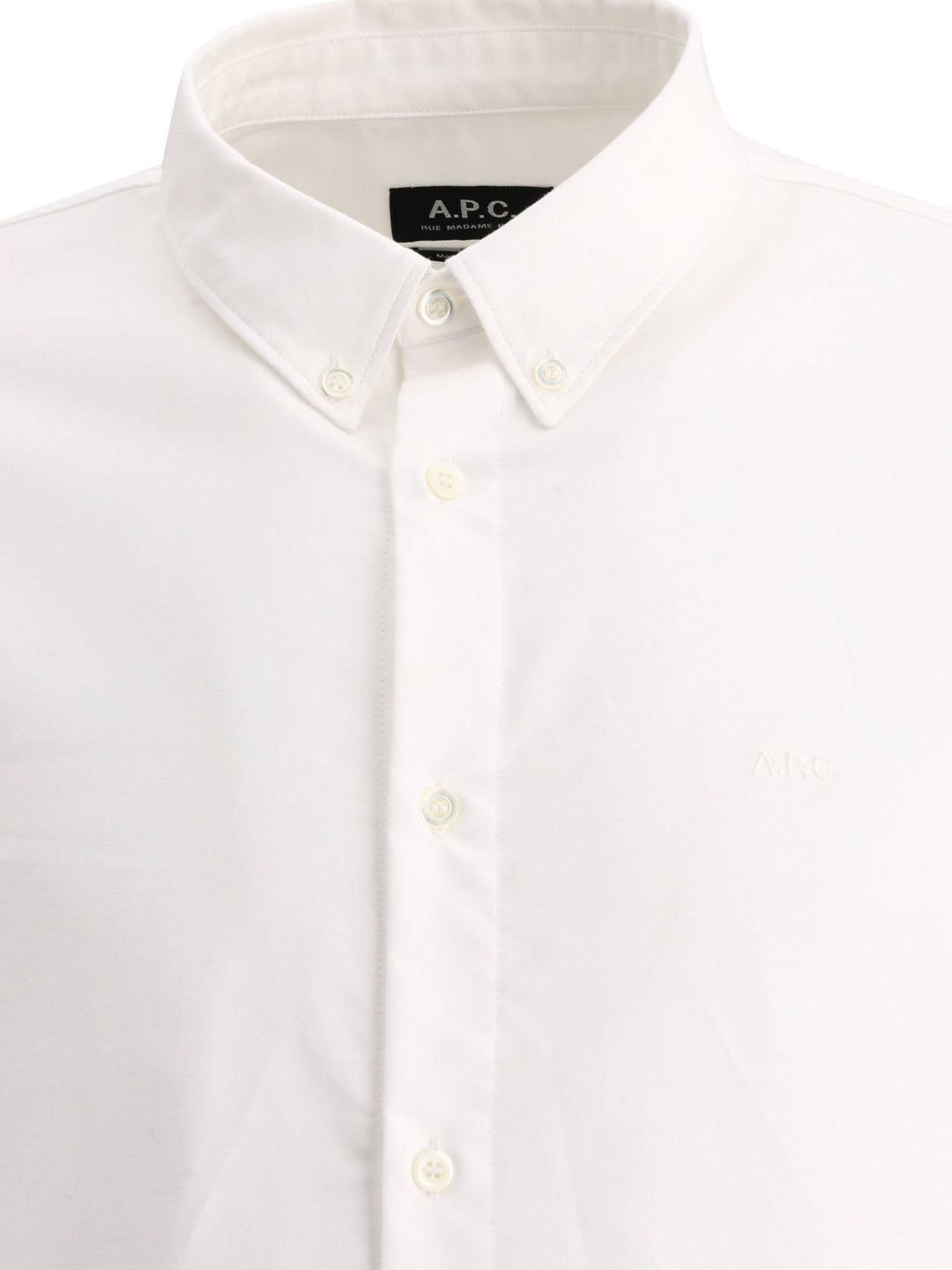 A.P.C. Greg Shirts - White | 90189eb178759e147b7ac6fbe16ef6328d3bcbeb