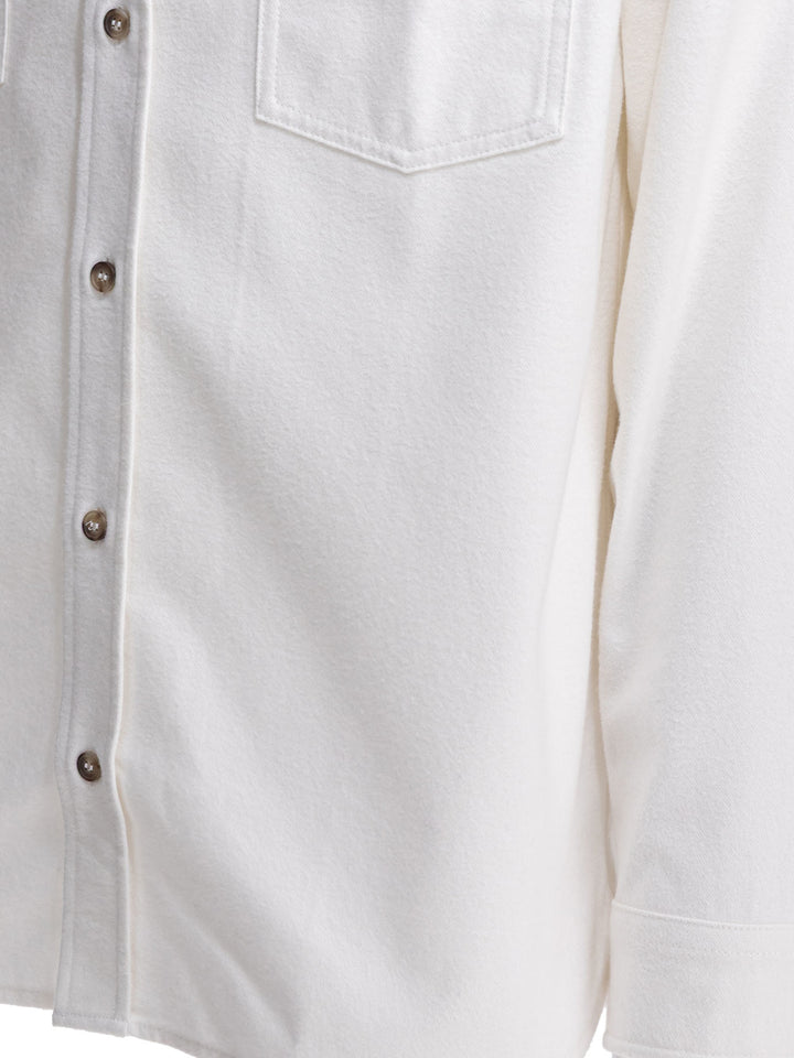 A.P.C. Cotton Overshirt Jacket Jackets and Coats - White | 4b8b5c2c56a9ca44c092267cb13da20bd2ed3398