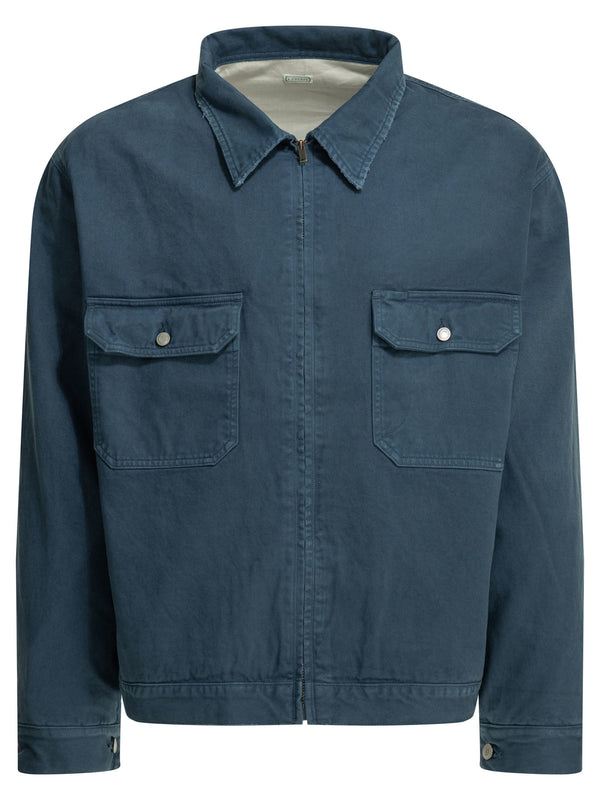 Lightweight Cotton Jacket Jackets And Coats Blue