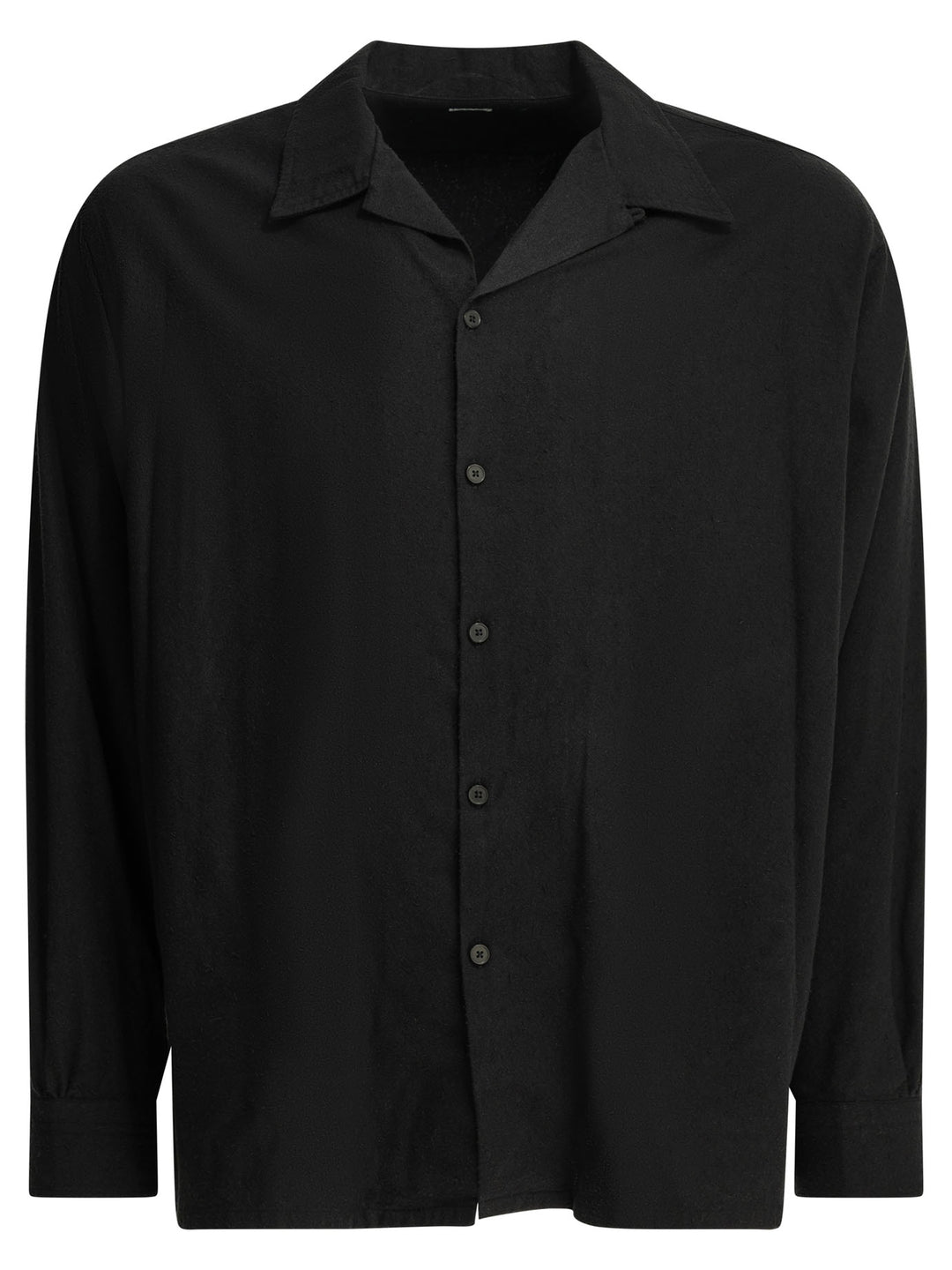 A.Presse Casual Silk Shirt Shirts - Black | 9e2c0ca871aa7ca12097de2eb189de178637350d