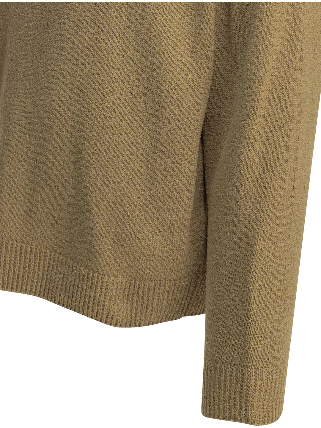 A.Presse Crew-Neck Sweater With Buttons Knitwear - Beige | 0362eb132831a44fd51d8e374e8b57d425f1b81c