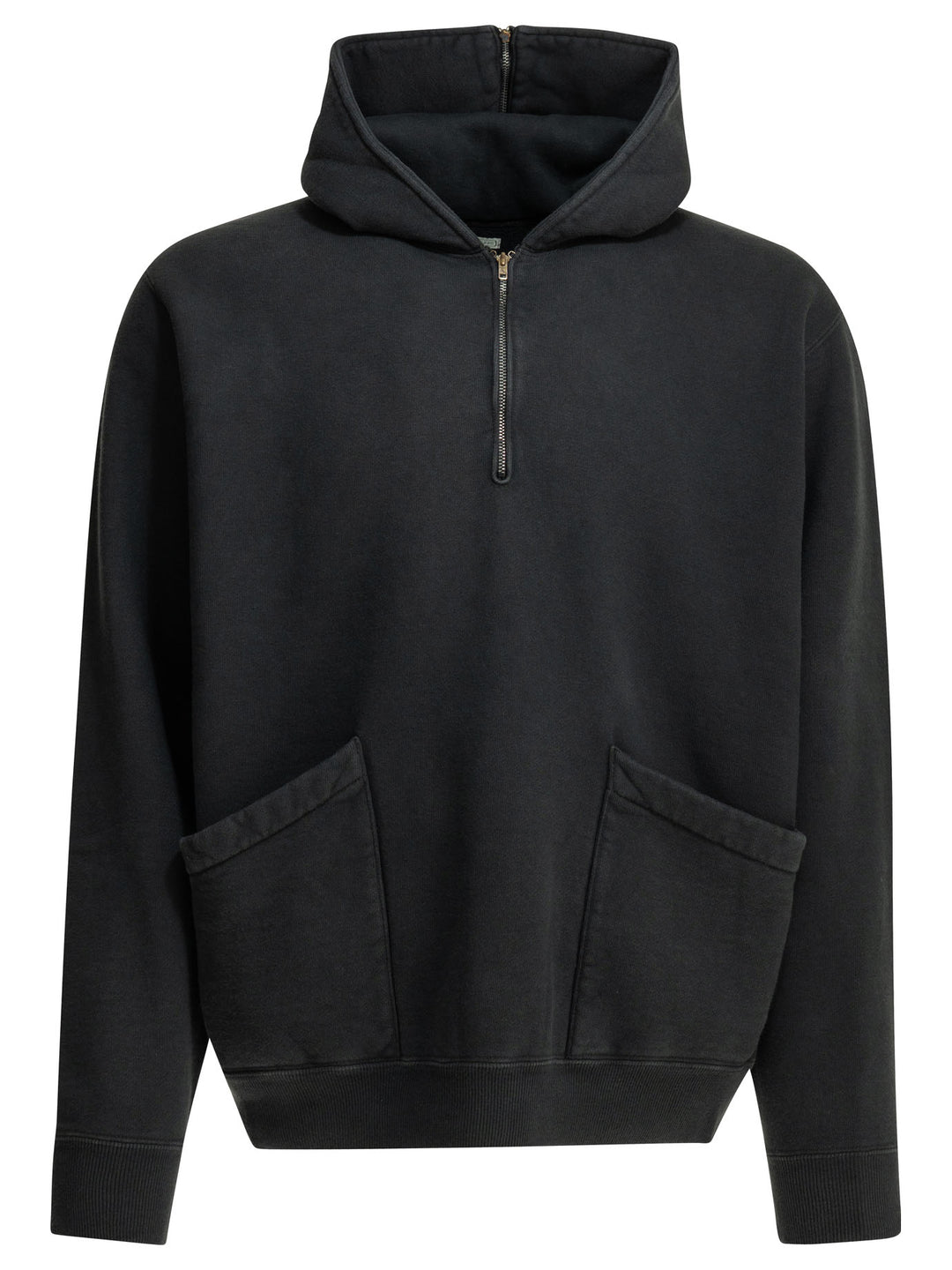 A.Presse Half Zipper Sweatshirt Sweatshirts - Black | 33d3226f05e73a943d5b263210963e5a20ae1616