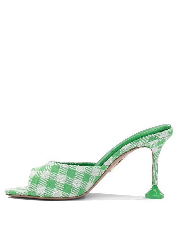 Aquazzura Bisous 85 Mm Heeled shoes - Green | ac55beae11d186da5d55f8a5ba64530baee71f71
