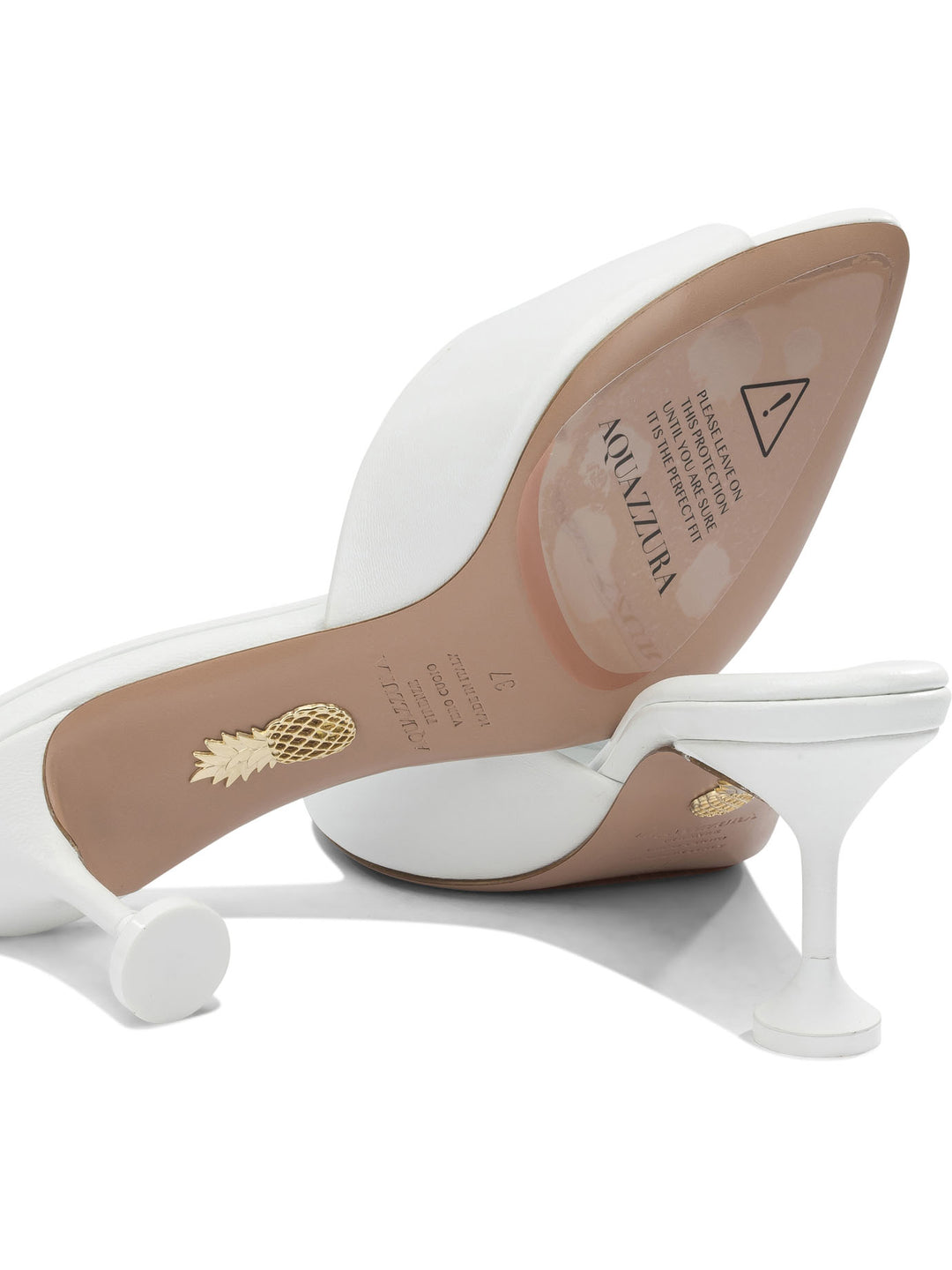 Aquazzura Bisous 65 Mm Heeled shoes - White | 3e9941ed20a65b108dbaeae4150d9fc33670beab