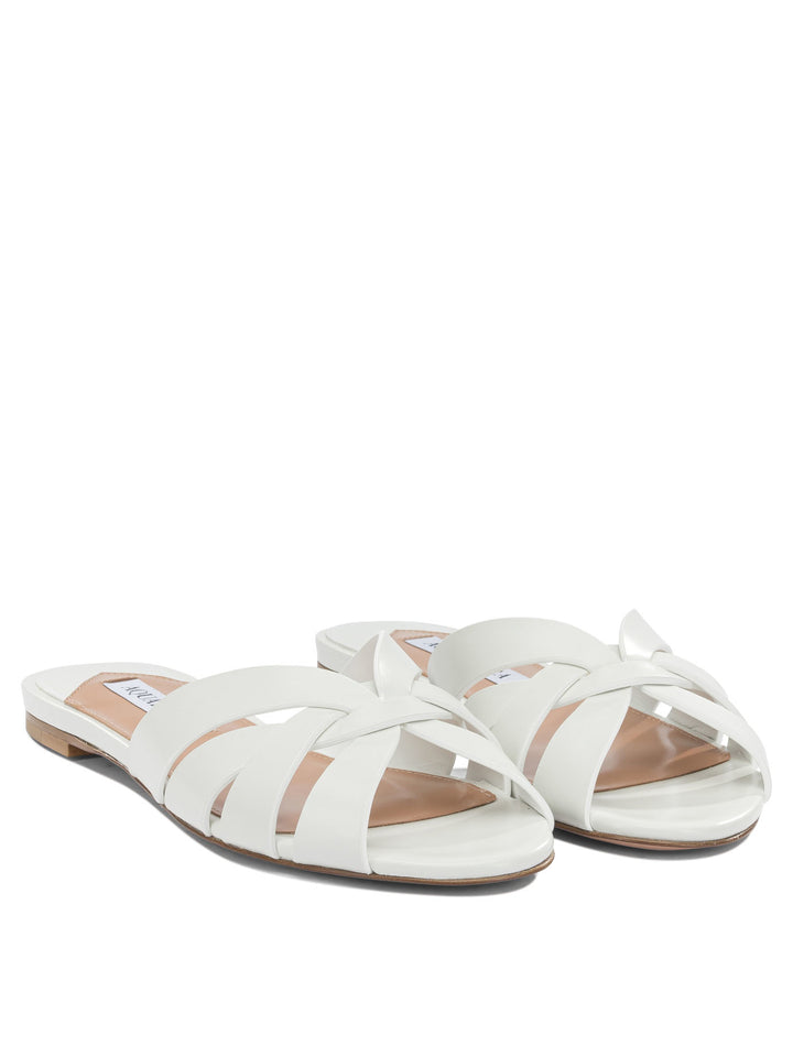 Aquazzura Copacabana Sandals - White | bdaa0030f44799686e02f911b35dc1ff8b809147