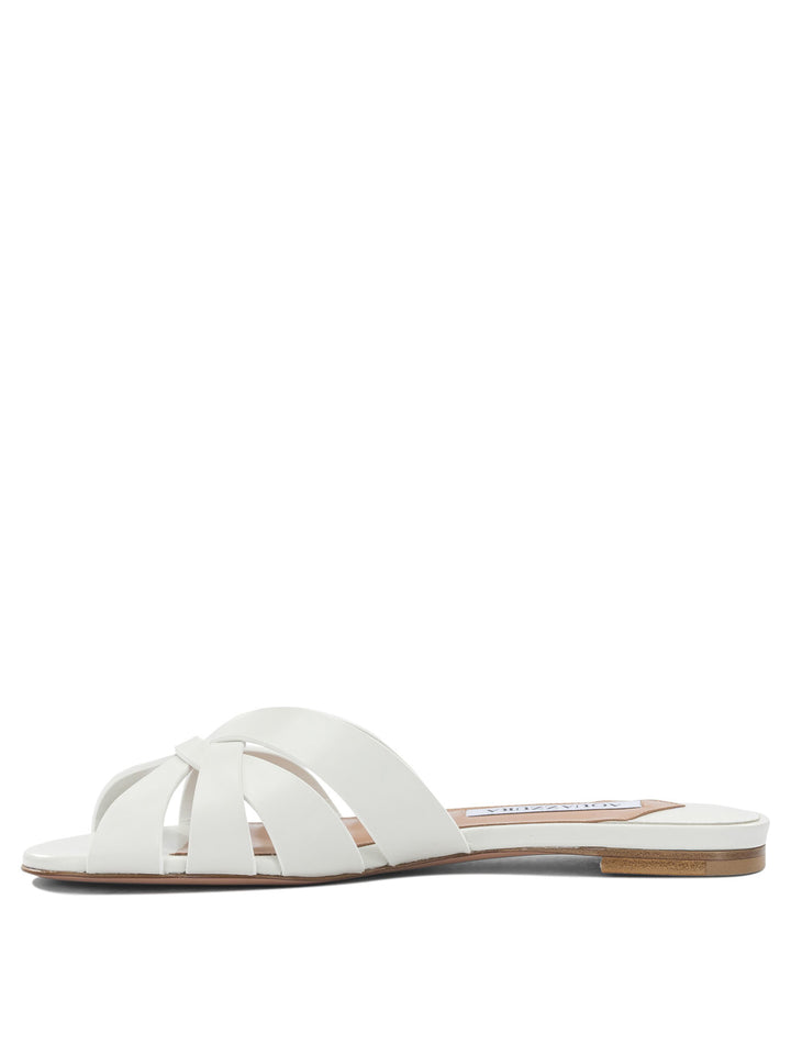 Aquazzura Copacabana Sandals - White | 9bf2084c35e4e76929439891760f772f4ebc9b9b