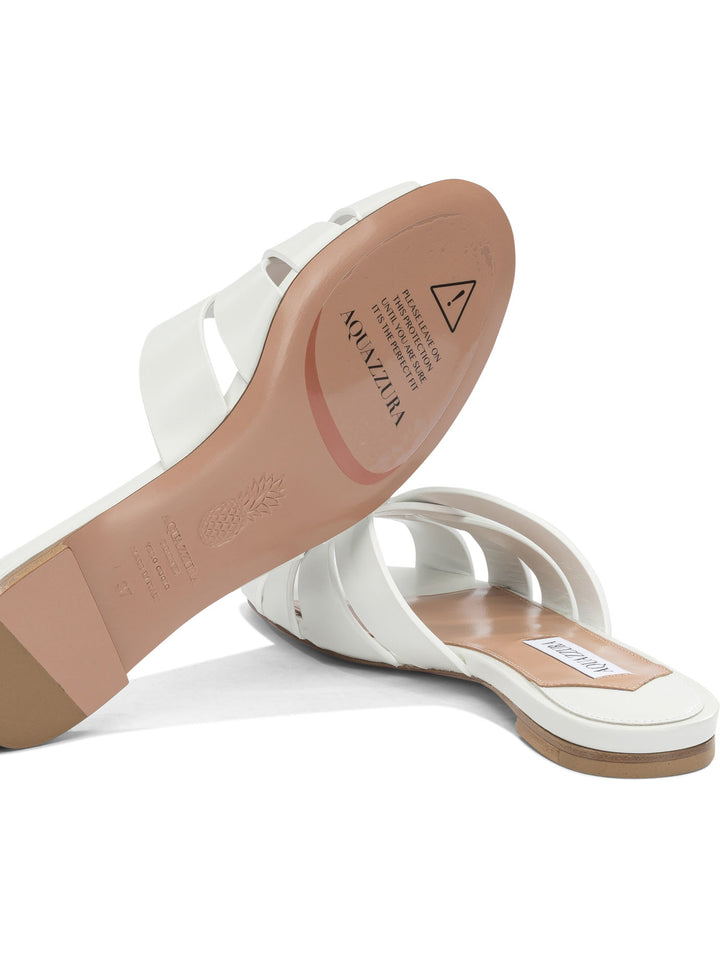 Aquazzura Copacabana Sandals - White | 66c38580967204f0e5effb9b4e25a5245c76570b