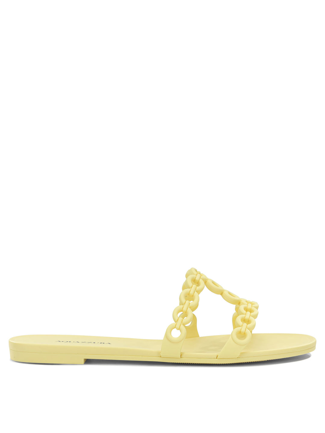 Aquazzura Inifinity Chain Sandals - Yellow | e27fa24962f8e03e30dcceeadf10de7426363996