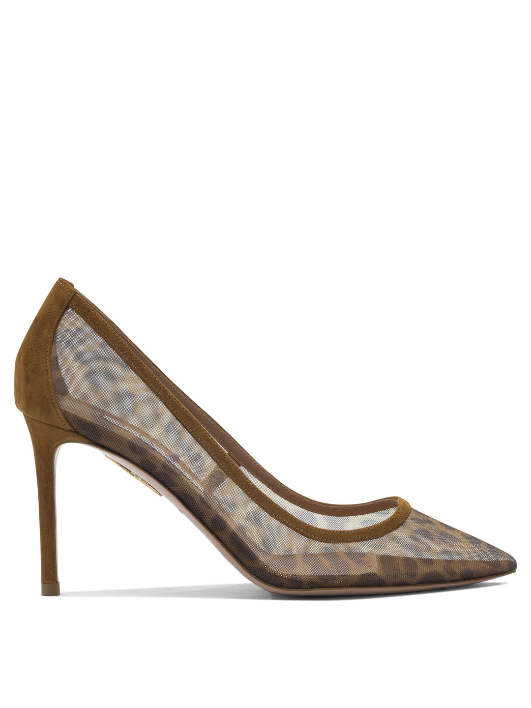 Aquazzura Animal Print Pumps 85mm Heeled shoes - Brown | 169743ada744f7bc6d752589f519eec5fd17e80d