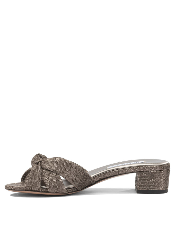 Aquazzura Nina 35 Mm Heeled shoes - Brown | bd4606671fc1a4e6939be59a2df17ba251c4cf35